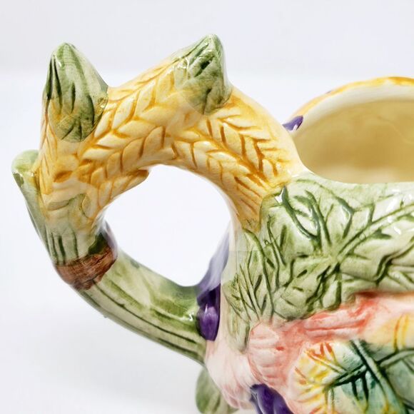 Vintage Long Rich Harvest Creamer & Sugar Bowl Set SALE - Picture 12 of 13